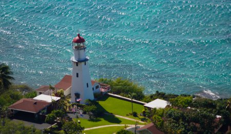 Diamond Head Lighthouse, Honolulu, Insel Oahu, Hawaii -Vereinigte Staaten