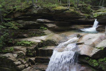 Téléchargez les photos : Sabbaday Falls, White Mountains, New Hampshire - États-Unis - en image libre de droit