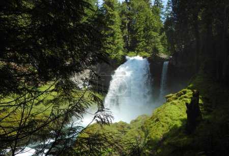 Sahaly Falls, Columbia River Gorge Scenic Area, Oregon - United States