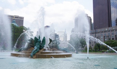 Photo for Swann Memorial Fountain, Philadelphia, Pennsylvania - United States - Royalty Free Image