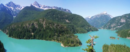 Diablo Lake, North Cascades National Park, Bundesstaat Washington - Vereinigte Staaten