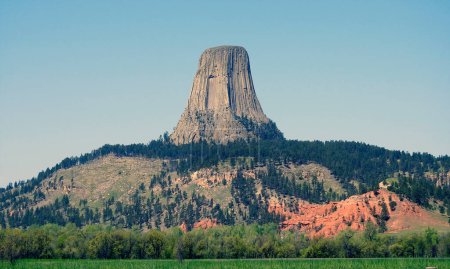 Photo for Devils Tower, Wyoming - United States - Royalty Free Image