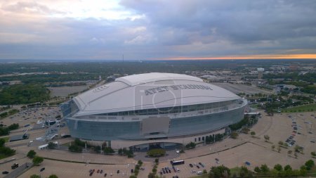 Photo for AT and T stadium in the city of Arlington - home of the Dallas Cowboys - DALLAS, TEXAS - NOVEMBER 09, 2022 - Royalty Free Image