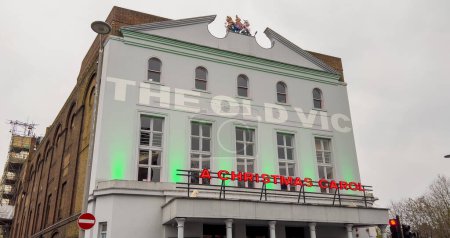 Photo for The Old Vic Theatre in London- LONDON, UNITED KINGDOM - DECEMBER 20, 2022 - Royalty Free Image