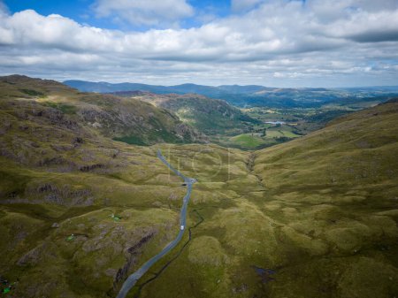 Foto de Amazing landscape of Lake District National Park - travel photography - Imagen libre de derechos