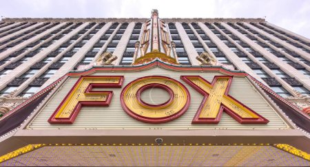 Photo for Fox Theater Detroit - Detroits Finest Entertainment - DETROIT, USA - JUNE 10, 2023 - Royalty Free Image