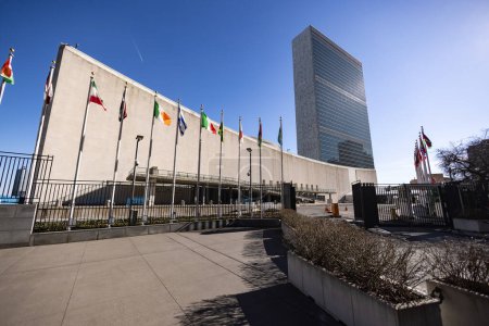 Téléchargez les photos : Siège des Nations Unies à New York - photographie de rue - en image libre de droit