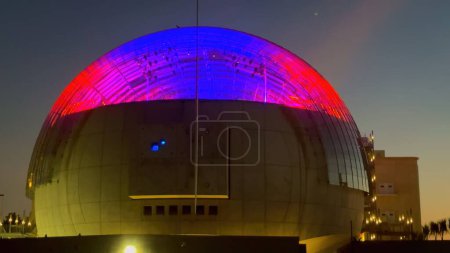 Téléchargez les photos : Academy of Motions Pictures Museum and Observation Dome in Los Angeles - LOS ANGELES, États-Unis - 5 NOVEMBRE 2023 - en image libre de droit