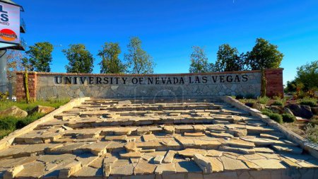 Foto de UNLV - Universidad de Nevada en Las Vegas - LAS VEGAS, Estados Unidos - 31 de octubre de 2023 - Imagen libre de derechos