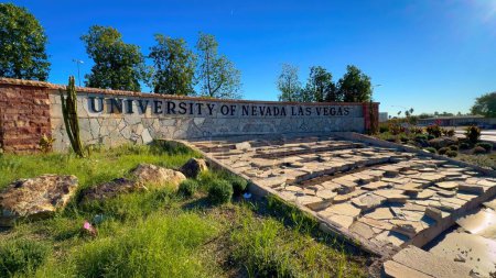 Téléchargez les photos : UNLV - Université du Nevada à Las Vegas - LAS VEGAS, États-Unis - 31 OCTOBRE 2023 - en image libre de droit
