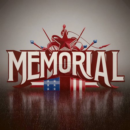 Memorial Day Celebration Design Background