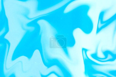 Téléchargez les photos : Soulagement psychédélique abstrait rétro grunge avec texture de poussière de film et couleurs de dégradé bleu. Illustration de couleur rude fond. - en image libre de droit