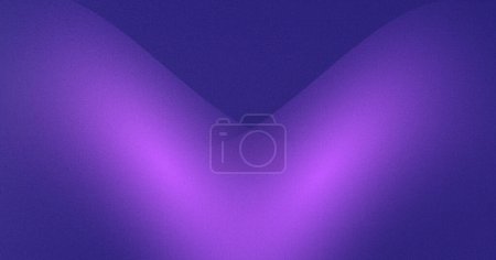 Foto de Fondo abstracto degradado granulado oscuro en tonos púrpura. Efecto de textura de ruido de luz de punto brillante. Fondo de pantalla y fondo. - Imagen libre de derechos