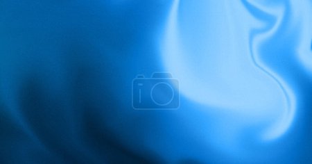 Foto de Fondo abstracto degradado granulado oscuro en tonos azules. Efecto de textura de ruido de luz de punto brillante. Fondo de pantalla y fondo. - Imagen libre de derechos