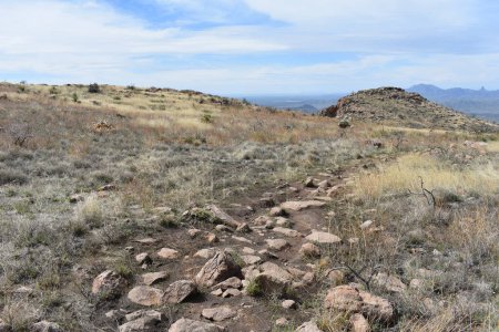Photo for Flat Area at Top of Picketpost Mountain in Arizona . High quality photo - Royalty Free Image