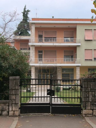 Photo for Enver Hoxha's villa in Blloku district, Tirana. - Royalty Free Image
