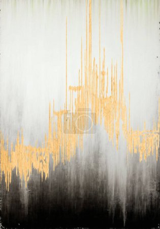 Abstract art, gold, ink painting, line, gold wire, shadow, texture, color and fashion of modern art