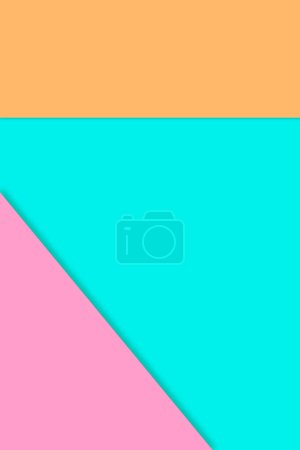 Téléchargez les photos : Fond géométrique abstrait avec motif coloré. illustration vectorielle - en image libre de droit