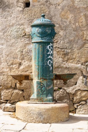 Photo for Europe, Portugal, Porto. April 7, 2022. A water hydrant in Porto. - Royalty Free Image