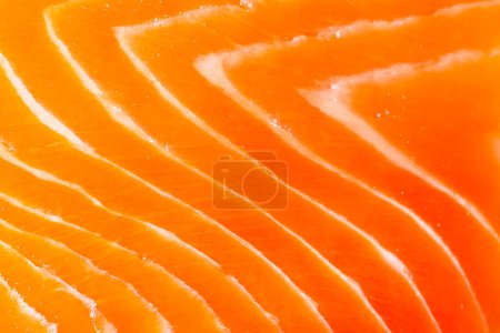 Téléchargez les photos : Texture du saumon comme fond. Gros plan sur Salmon. Macro photo. - en image libre de droit