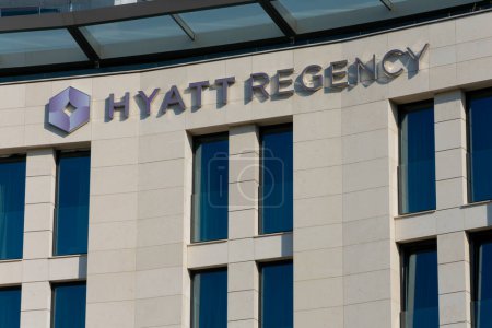 Photo for Sofia, Bulgaria. August 20, 2023. Hyatt Regency Sofia Hotel - Royalty Free Image