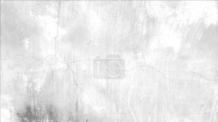 Illustration for Vintage wall texture with scratch monochrome - Royalty Free Image