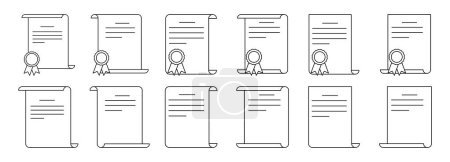 legal document such as certificate award regulation, tax, and agreement document