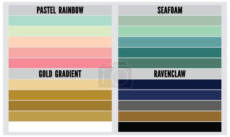 Color PalettesA color palette is a set of colors used in a design or visual project. These colors are carefully chosen to create a cohesive and visually appealing design.