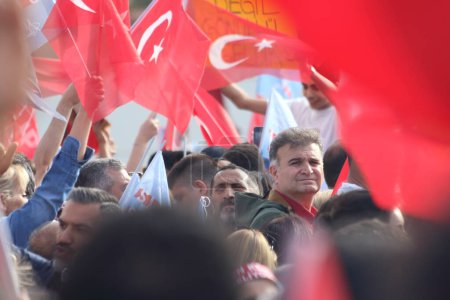 Téléchargez les photos : Elections présidentielles et législatives turques 2023. Campagne électorale de l'Alliance nationale à Adana, AdanaTurquie, 8 mai 2023 - en image libre de droit