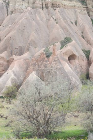 formation géologique en cappadoce de Turquie