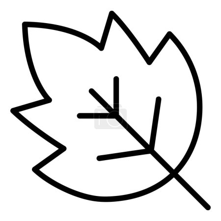 Ilustración de Icono de Vector de Hoja, icono de estilo Lineal, de la colección de iconos de Agricultura, aislado sobre fondo blanco. - Imagen libre de derechos