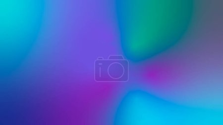 Multicolored Gradient Background Illustration in (EPS 10), abstrakter Hintergrund. Farbverlauf, verschwommener, bunter Hintergrund, für Produktdesign, soziale Medien, Banner, Poster, Visitenkarten, Website, Broschüre, Website-Design