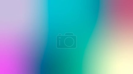 Trendy Multicolored Gradient Background in (EPS 10) für Produktkunst, Social Media und Webdesign