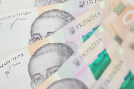 Banknoten der ukrainischen Griwna