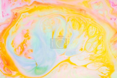 Vibrant Fluid Art Abstract Backdrop with Swirling Organic Shapes