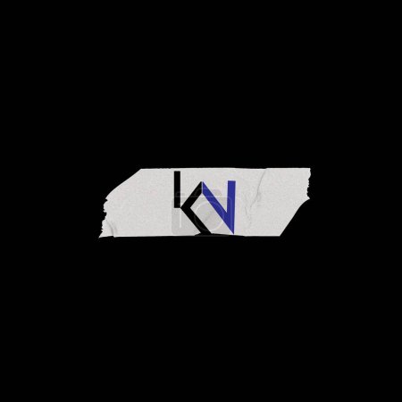 KN Simple Style Lettres logo vectoriel