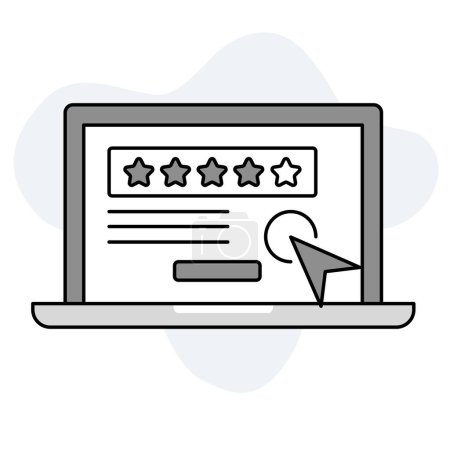Streamlined Reviews. Access Insights Effortlessly with Our Review Form Icon. Editable Stroke.