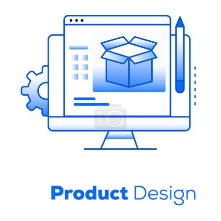 Product Design and Packaging Gradent Style Icons. Elevate your brand with cutting-edge product designs and packaging solutions that captivate customers and drive sales.