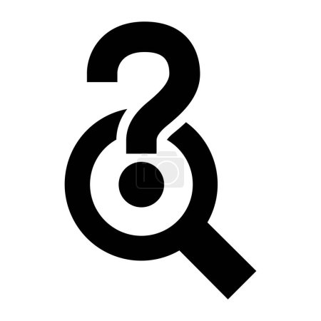 Chercher des raisons : Pourquoi Icône. Raisons de question avec cette icône "pourquoi", idéale pour illustrer la curiosité et comprendre les motifs.