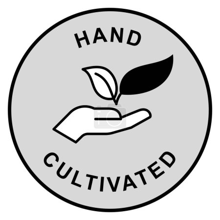 Abzeichen für handwerklichen Anbau. Hand gepflegt.