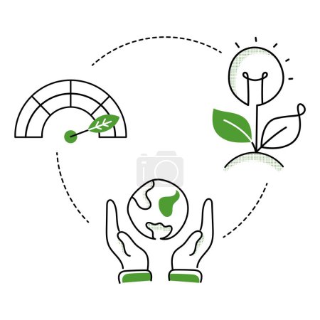 Natural Solutions Advocate. Nature Based Solutions Icon. Embrace nature based solutions with the icon, symbolizing innovative approaches rooted in natural processes for sustainable problem solving.