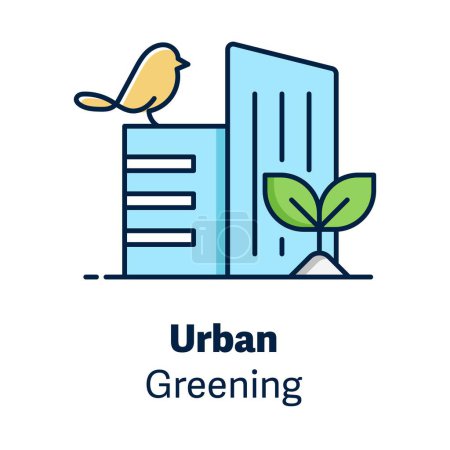 Implement an urban greening program to enhance green spaces and vegetation in urban areas, promoting biodiversity, mitigating urban heat island effects, and improving air quality.
