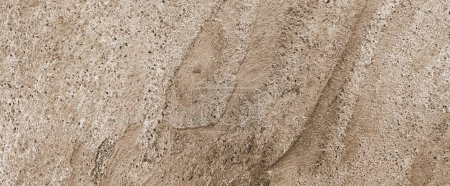 Foto de Banner con la textura de piedra de color arena claro. Fondo con superficie rocosa. Encabezado para página web, sitio web, blog, artículo. - Imagen libre de derechos
