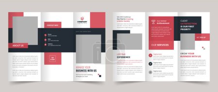 Photo for Business Brochure Template, Trifold Brochure, A4 Brochure, Print Ready - Royalty Free Image