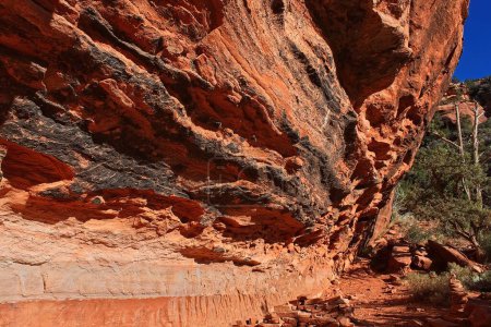 Téléchargez les photos : Gros plan de la paroi rocheuse du canyon Fay, Sedona, Arizona. - en image libre de droit