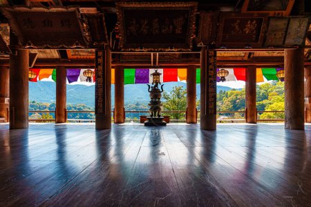 Photo for Hase-dera temple in sakurai city, nara prefecture in Japan. (Taken on 10-24-2023) - Royalty Free Image