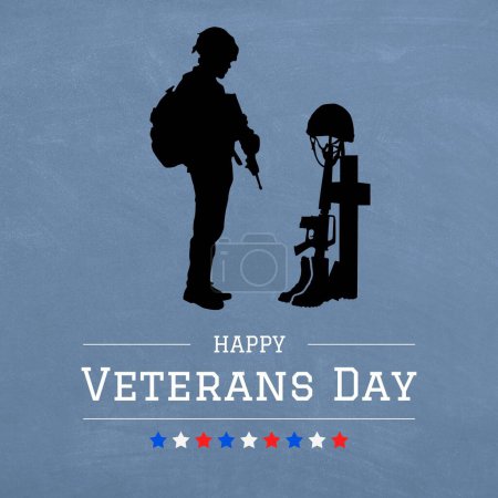 Photo for Happy Veterans day november 11 - Royalty Free Image