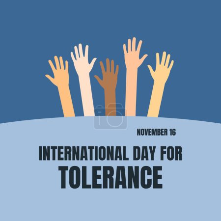 Foto de Día internacional de la tolerancia 16 de noviembre - Imagen libre de derechos