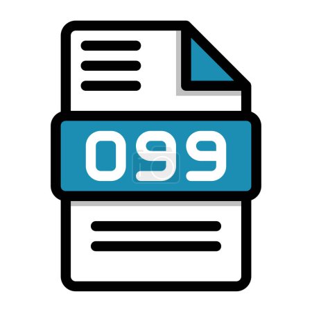 Ogg file icon. flat audio file, icons format symbols. Vector illustration. can be used for website interfaces, mobile applications and software