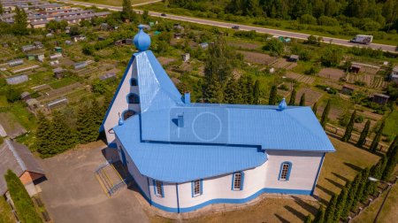 Téléchargez les photos : Preii Old Believers maison de prière. Nouvelle église rénovée - en image libre de droit